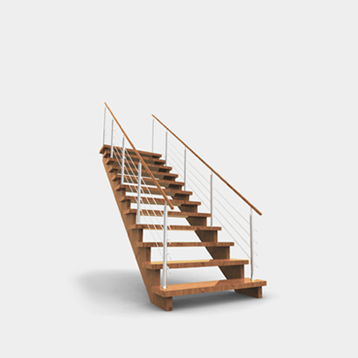 výroba atypických schodů, schodišť, schody Valašsko